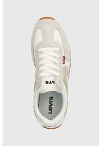 Levi's® - Levi's sneakersy STRYDER RED TAB S kolor beżowy 235401.151. Okazja: na spotkanie biznesowe. Nosek buta: okrągły. Kolor: beżowy. Materiał: guma #2
