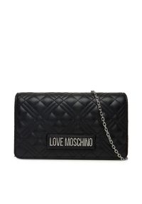 Love Moschino - LOVE MOSCHINO Torebka JC4079PP0NLA000B Czarny. Kolor: czarny. Materiał: skórzane #1