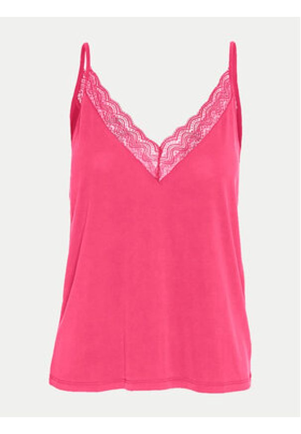 Vero Moda Top Imila 10307232 Różowy Regular Fit. Kolor: różowy. Materiał: syntetyk