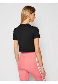 Adidas - adidas T-Shirt Crop Top GN2802 Czarny Regular Fit. Kolor: czarny. Materiał: bawełna #3