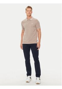 BOSS - Boss Chinosy 50510933 Granatowy Slim Fit. Kolor: niebieski. Materiał: bawełna #4