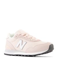 Buty damskie New Balance WL515CQ3 – różowe. Okazja: na co dzień. Kolor: różowy. Materiał: zamsz, skóra, materiał, syntetyk, guma. Szerokość cholewki: normalna #2