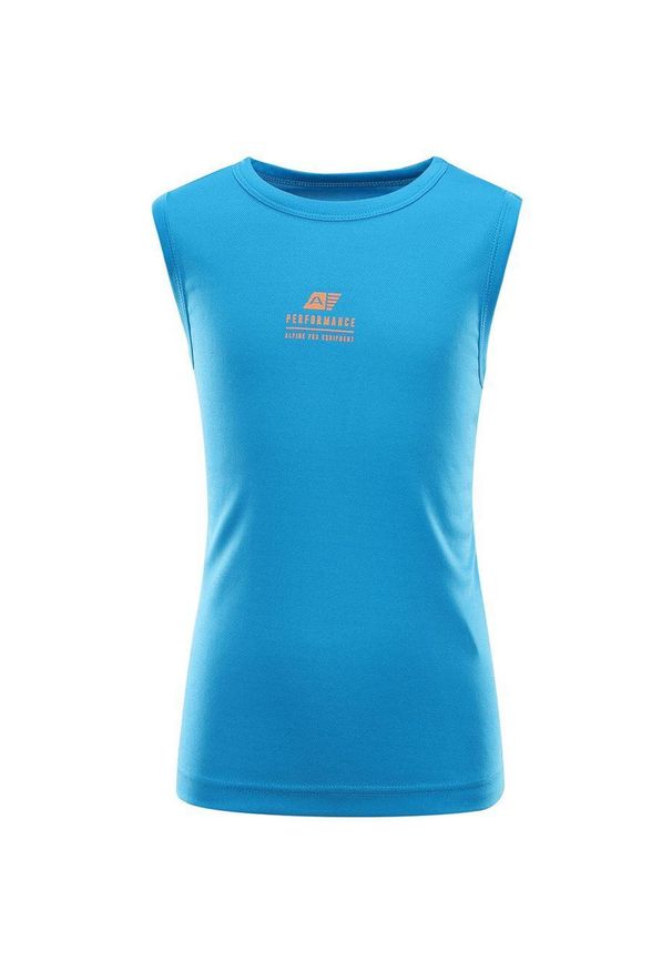 ALPINE PRO - Alpine Pro Neqo Dziecięcy Tanktop Niebieski 152-158. Kolor: niebieski. Materiał: poliester. Sport: turystyka piesza