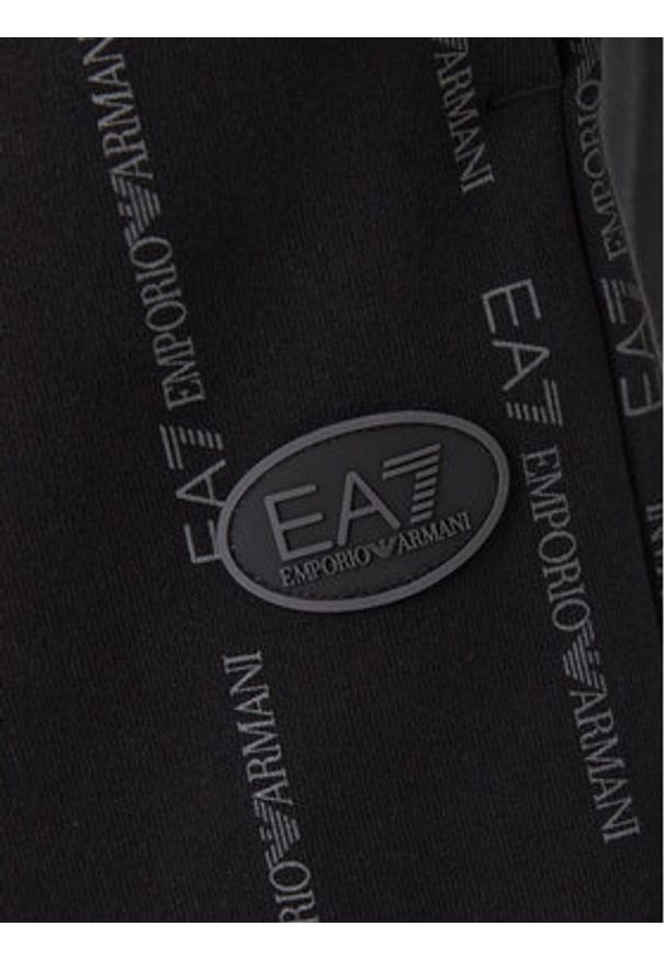 EA7 Emporio Armani Szorty sportowe 7M001393 AF12660 FC039 Czarny Regular Fit. Kolor: czarny. Materiał: syntetyk, bawełna. Styl: sportowy