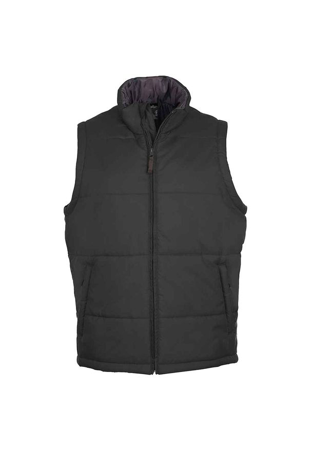 SOL'S - Ciepła Kamizelka Dla Dorosłych Unisex. Kolor: brązowy, szary, wielokolorowy. Sport: turystyka piesza