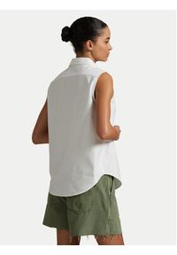 Polo Ralph Lauren Koszula 211968992001 Biały Classic Fit. Typ kołnierza: polo. Kolor: biały. Materiał: bawełna #3