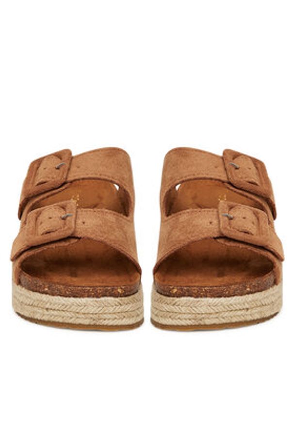 DeeZee Espadryle HB210-15ECOO Beżowy. Kolor: beżowy. Materiał: materiał