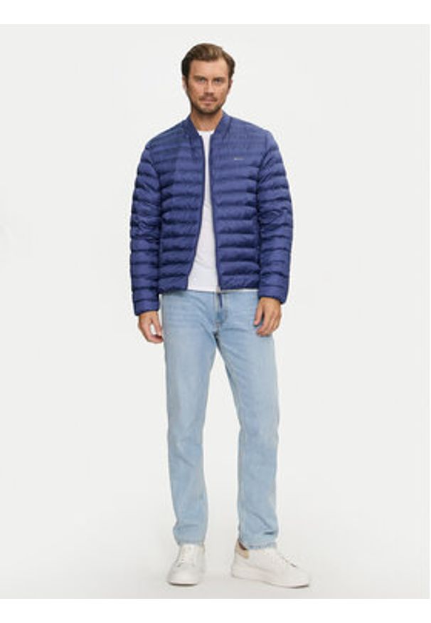 GANT - Gant Kurtka przejściowa 7006300 Granatowy Regular Fit. Kolor: niebieski. Materiał: syntetyk