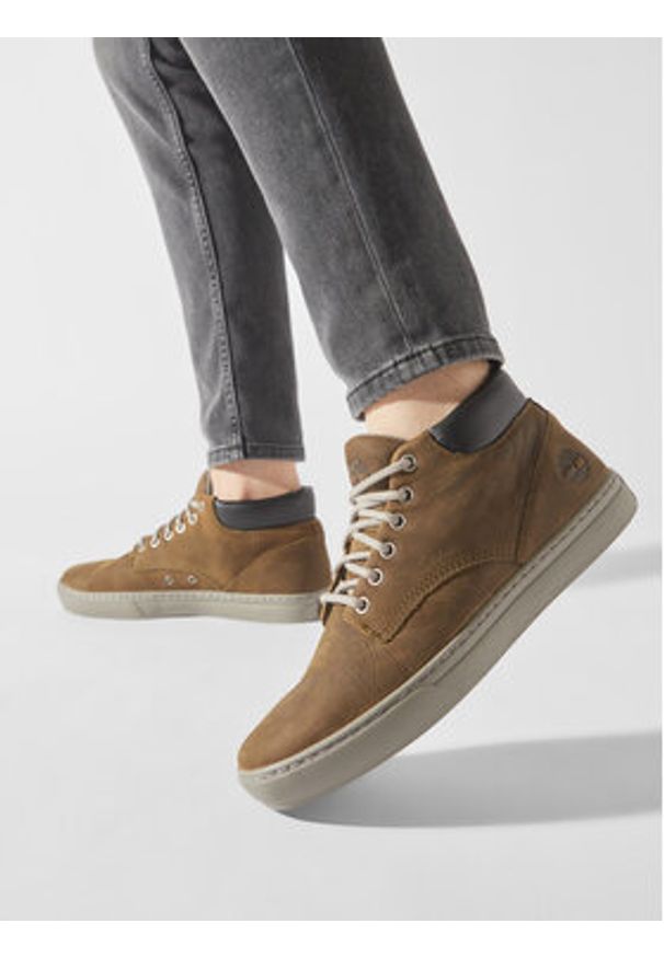 Timberland Sneakersy Adventure 2.0 TB0A5S1V3271 Zielony. Kolor: zielony. Materiał: skóra