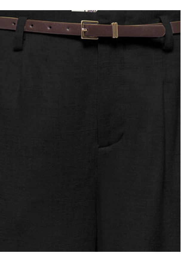 only - ONLY Szorty materiałowe Siesta 15367413 Czarny Regular Fit. Kolor: czarny. Materiał: wiskoza