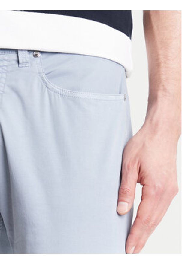 Pierre Cardin Spodnie materiałowe C3 34540.4023 Błękitny Tapered Fit. Kolor: niebieski. Materiał: bawełna
