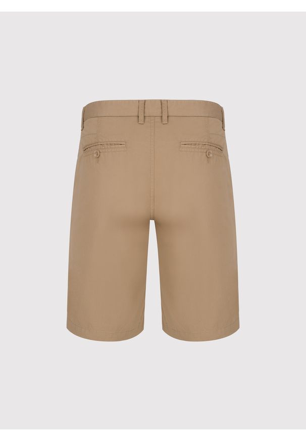 Pako Lorente - PAKO LORENTE - Bawełniane beżowe szorty męskie. Okazja: na co dzień. Kolor: beżowy, niebieski, zielony. Materiał: bawełna. Wzór: gładki. Sezon: lato. Styl: casual