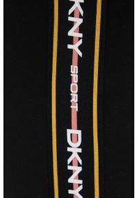 DKNY - Dkny legginsy DP1P1919 damskie kolor czarny wzorzyste. Stan: podwyższony. Kolor: czarny. Materiał: dzianina #2