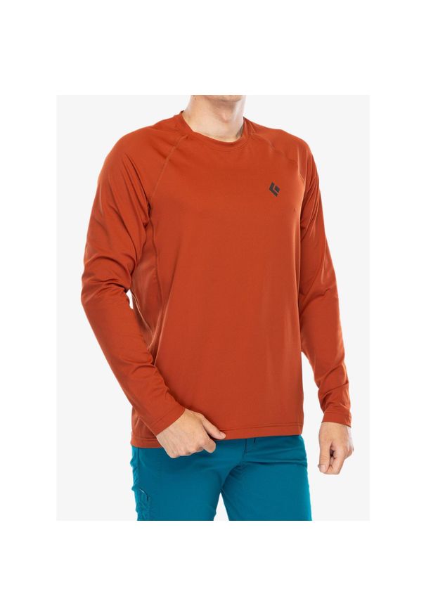 Bluza męska Black Diamond Alpenglow Crew. Kolor: pomarańczowy
