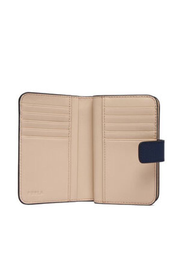Furla Portfel Camelia M WP00314 HSF000 CN 4852S Niebieski. Kolor: niebieski. Materiał: skóra