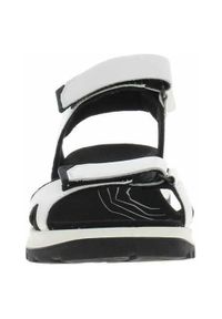 ecco - Buty do chodzenia damskie Ecco 82215301007. Zapięcie: rzepy. Kolor: biały. Materiał: skóra. Sezon: lato. Sport: turystyka piesza