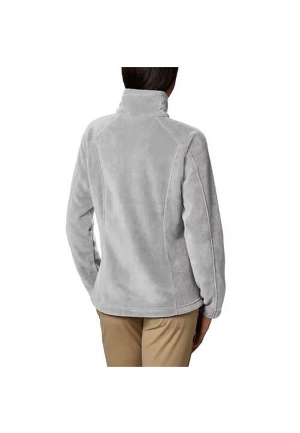 columbia - Bluza sportowa damska Columbia Benton Springs Full Zip. Kolor: szary, wielokolorowy. Materiał: poliester. Sport: turystyka piesza