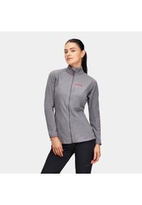 Bluza turystyczna polarowa damska 1/3 zip Alpinus Lucania Tactical. Kolor: szary. Materiał: polar