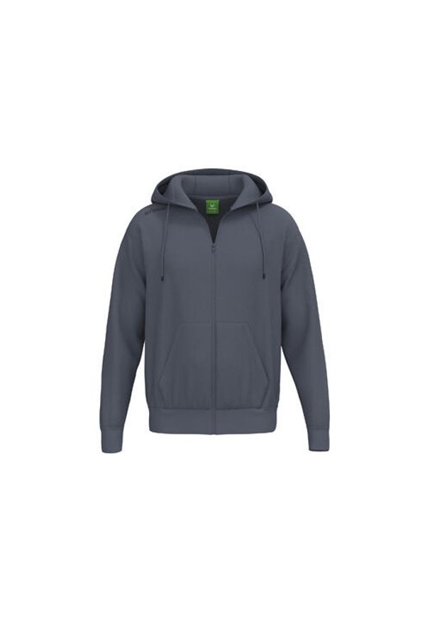 ERIMA - Kurtka z kapturem Erima TS. Typ kołnierza: kaptur. Kolor: szary. Materiał: bawełna
