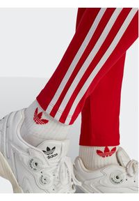 Adidas - adidas Legginsy Adicolor Classics 3-Stripes Leggings IB7382 Czerwony. Kolor: czerwony. Materiał: bawełna #5