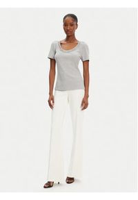 Marciano Guess T-Shirt 5RGP18 6299A Szary Regular Fit. Kolor: szary. Materiał: wiskoza #4