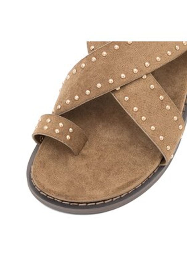 DeeZee Sandały HCL221139 Brązowy. Kolor: brązowy. Materiał: materiał