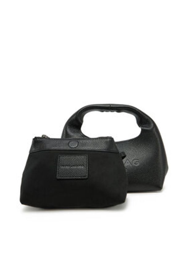 MARC JACOBS - Marc Jacobs Torebka The Mini Sack Bag 2F3HSH020H01 Czarny. Kolor: czarny. Materiał: skórzane