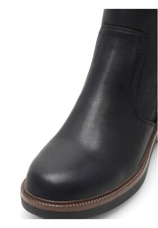 Clara Barson Botki WS5658-07 Czarny. Kolor: czarny. Materiał: materiał