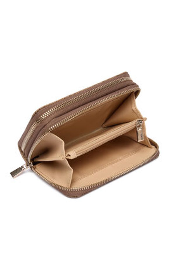 Guess Portfel Laurel II Slg SWSG74 59164 Brązowy. Kolor: brązowy. Materiał: skóra