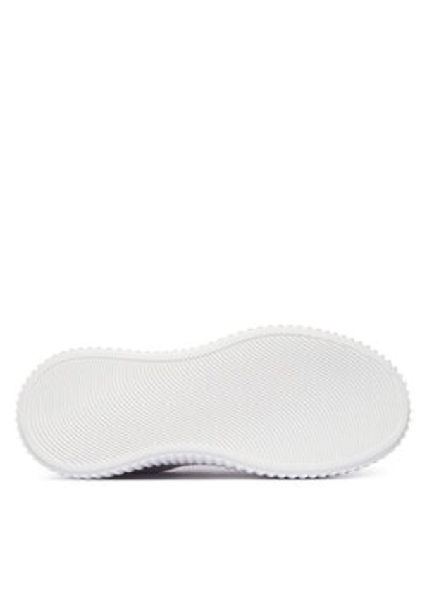 Karl Lagerfeld - KARL LAGERFELD Sneakersy Kreeper Lo KL42336T Écru. Kolor: kremowy. Materiał: skóra