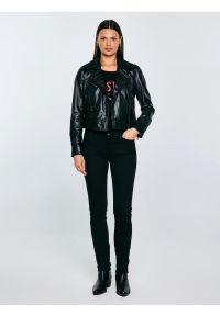 Big-Star - Jeansy damskie czarne Katrina 915. Okazja: do domu, na co dzień. Kolor: czarny. Styl: klasyczny, sportowy, casual #4