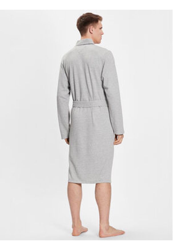 TOMMY HILFIGER - Tommy Hilfiger Szlafrok UM0UM02840 Szary Regular Fit. Kolor: szary. Materiał: bawełna