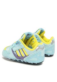 Adidas - adidas Sneakersy Zx 000 Crib GX5311 Błękitny. Kolor: niebieski. Materiał: materiał. Model: Adidas ZX #4