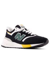 Buty unisex New Balance U997REC – czarne. Okazja: na co dzień. Kolor: czarny. Materiał: skóra, syntetyk, materiał, guma. Szerokość cholewki: normalna #3