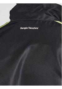 SERGIO TACCHINI - Sergio Tacchini Dres Cryo 38129 Czarny Regular Fit. Kolor: czarny. Materiał: syntetyk #3