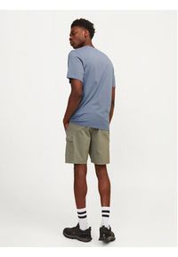 Jack & Jones - Jack&Jones T-Shirt Map 12257908 Niebieski Regular Fit. Kolor: niebieski. Materiał: bawełna #4