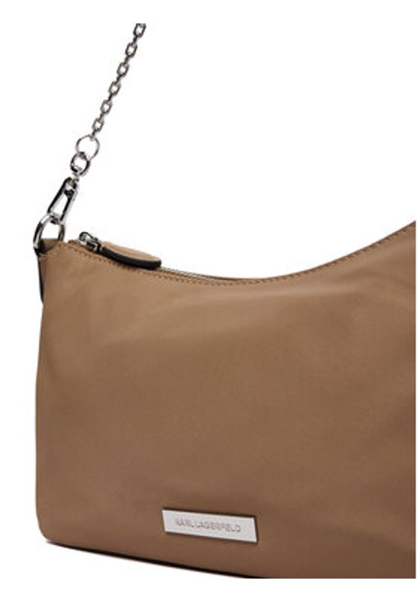 Karl Lagerfeld - KARL LAGERFELD Torebka B1W30018 Brązowy. Kolor: brązowy. Materiał: skórzane