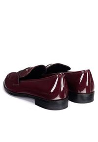 Jenny Fairy Mokasyny LS5781-11 Bordowy. Kolor: czerwony. Materiał: skóra #5