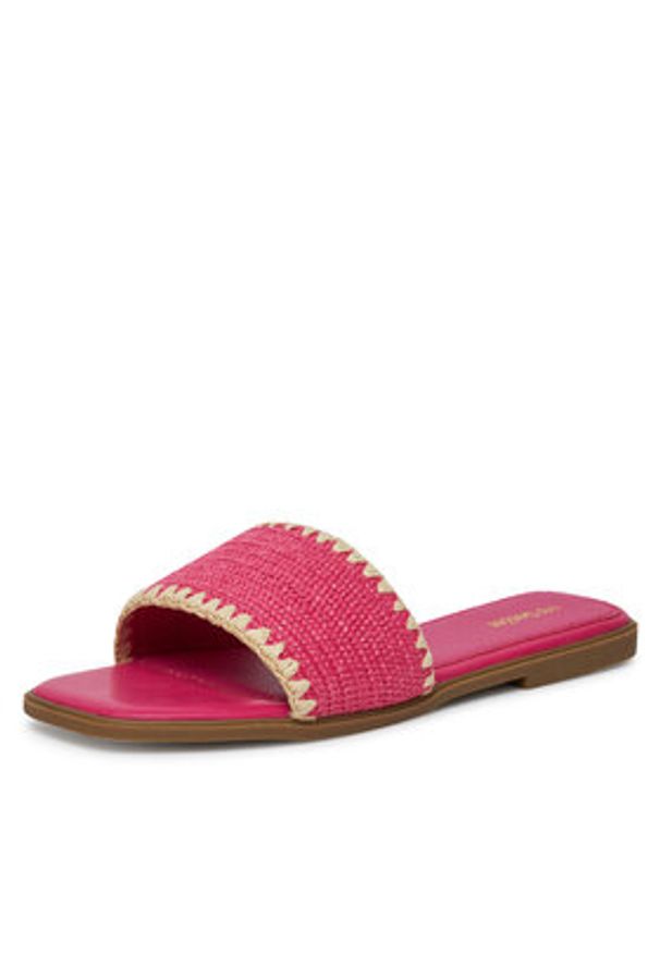 DeeZee Klapki 15-630-1 Różowy. Kolor: różowy. Materiał: materiał