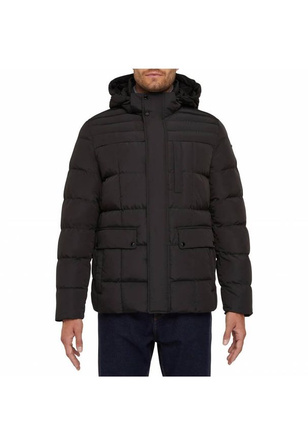 Kurtka Geox Model M Hilstone Kolor Czarny. Kolor: czarny. Materiał: tkanina