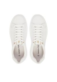 Patrizia Pepe Sneakersy PPJ354.27 Biały. Kolor: biały. Materiał: skóra #5