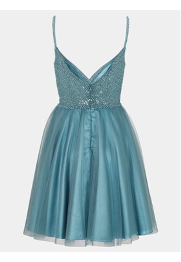 Hey Kyla Sukienka koktajlowa 5AG014HK Niebieski Regular Fit. Kolor: niebieski. Materiał: syntetyk. Styl: wizytowy