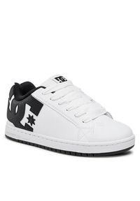 DC Sneakersy Court Graffik 300529 Biały. Kolor: biały. Materiał: skóra