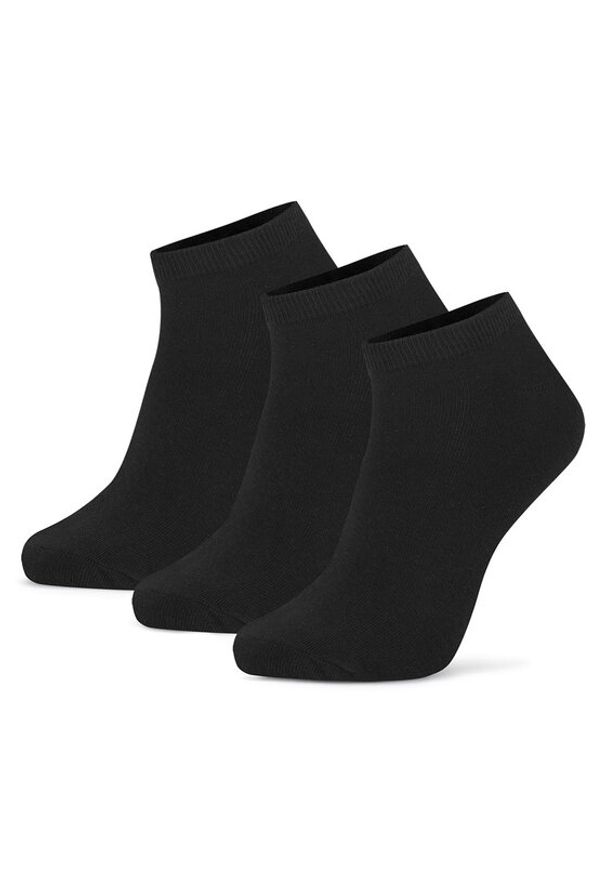 Gino Rossi Zestaw 3 par niskich skarpet męskich 3MB-001-AW24 (3-pack) Czarny. Kolor: czarny. Materiał: bawełna