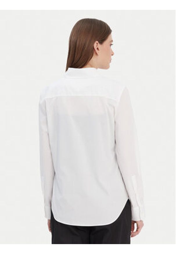 TOMMY HILFIGER - Tommy Hilfiger Koszula WW0WW43577 Biały Regular Fit. Kolor: biały. Materiał: bawełna