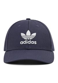 Adidas - adidas Czapka z daszkiem Trefoil Baceball Cap HD9698 Granatowy. Kolor: niebieski. Materiał: materiał #5