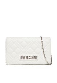 Love Moschino - Torebka LOVE MOSCHINO. Kolor: biały