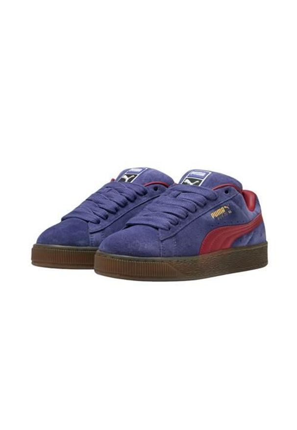 Buty do chodzenia damskie Puma Suede Xl. Kolor: niebieski. Materiał: zamsz. Szerokość cholewki: normalna. Model: Puma Suede. Sport: turystyka piesza
