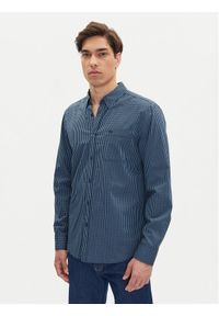 Mustang Koszula Chester 1016241 Niebieski Regular Fit. Kolor: niebieski. Materiał: bawełna #1