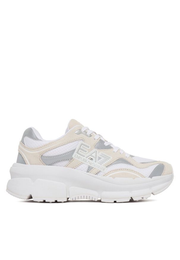 Sneakersy EA7 Emporio Armani. Kolor: biały